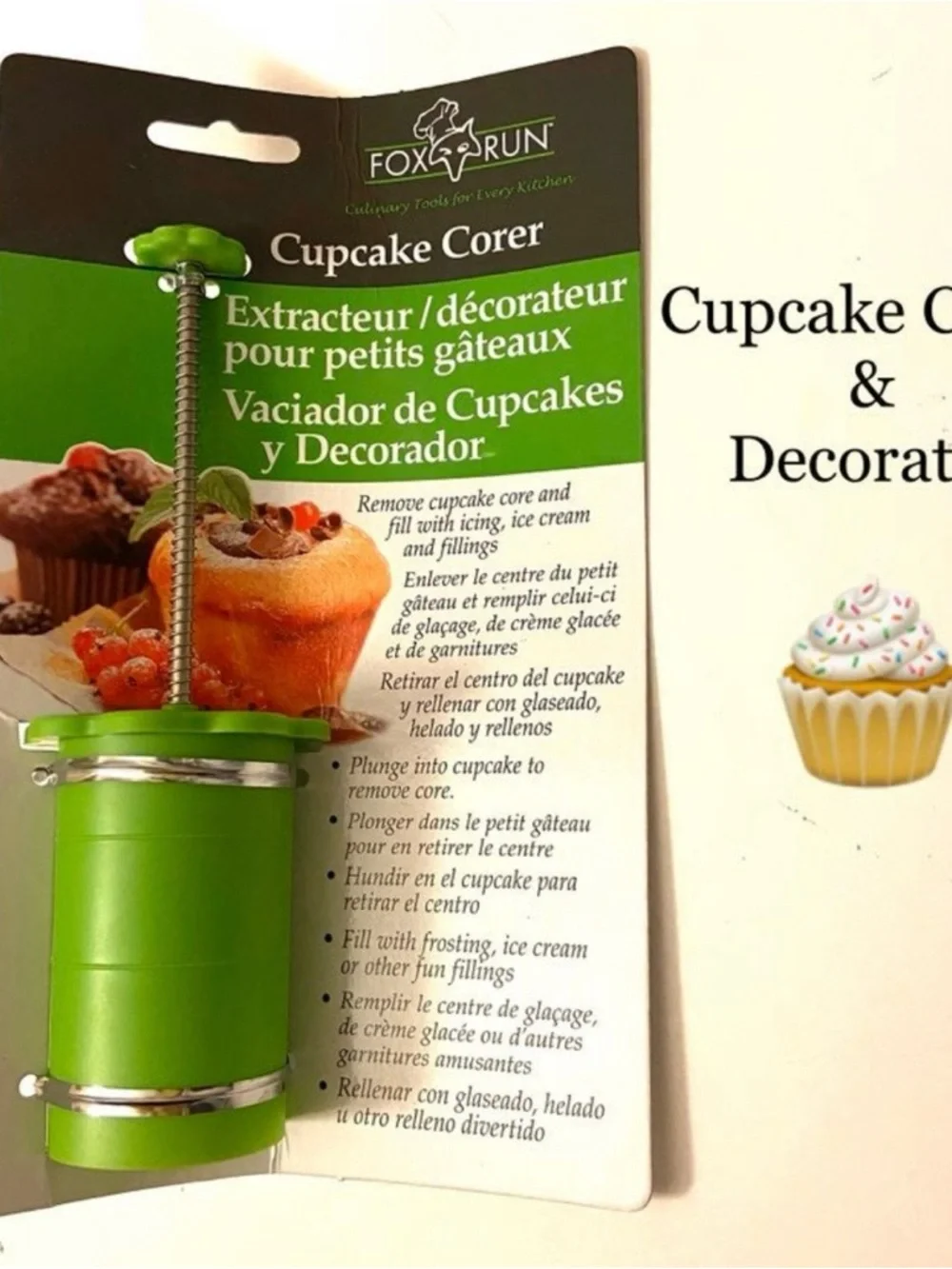 5/$15💥 Cupcake Corer Desert Decor Bakery Cooking Tool 🧁